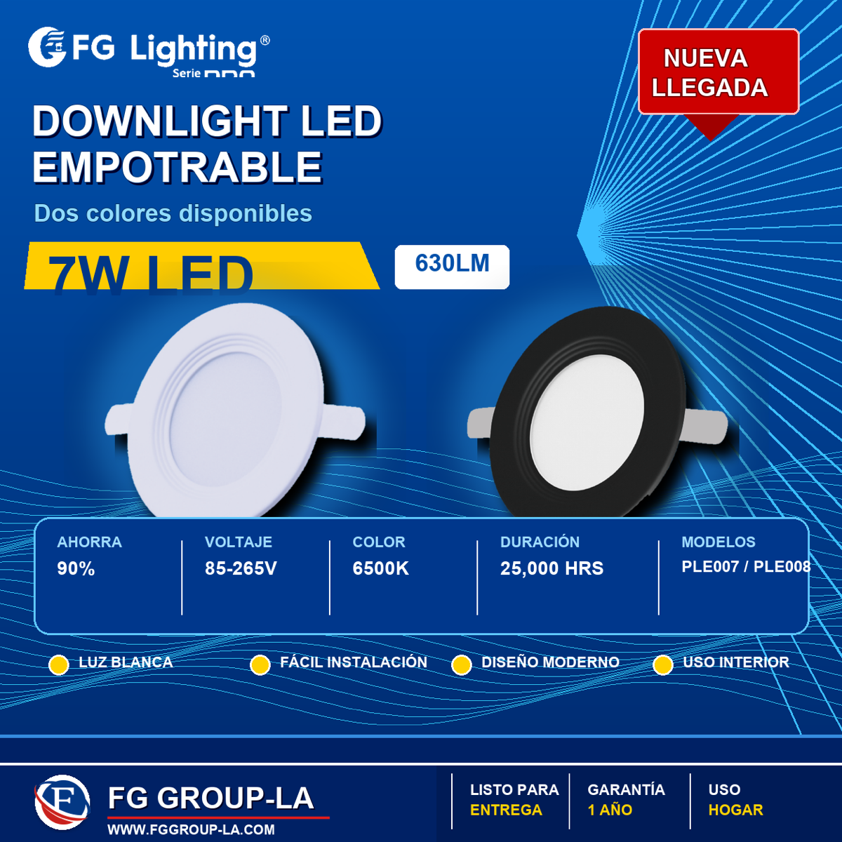 PLE007 PLE008 downlight